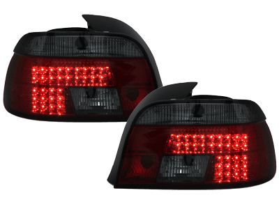Set Stopuri LED compatibile cu BMW E39 rosu/fumuriu